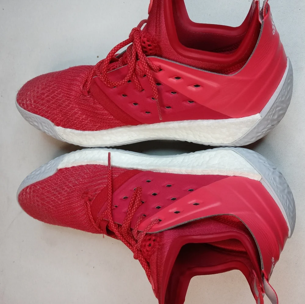 Adidas James Harden Volume2 Red Pioneer Men's Bask_9